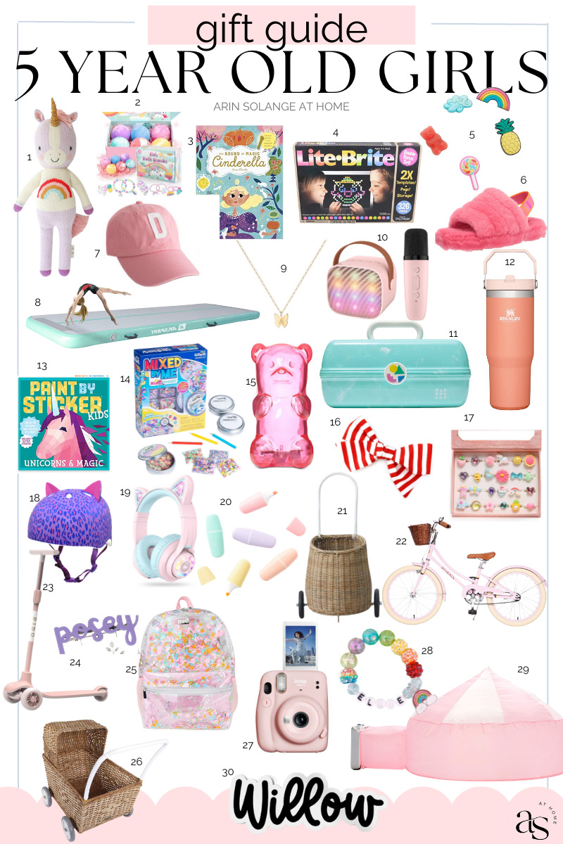 Best Gifts for a 5 Year Old Girl - arinsolangeathome